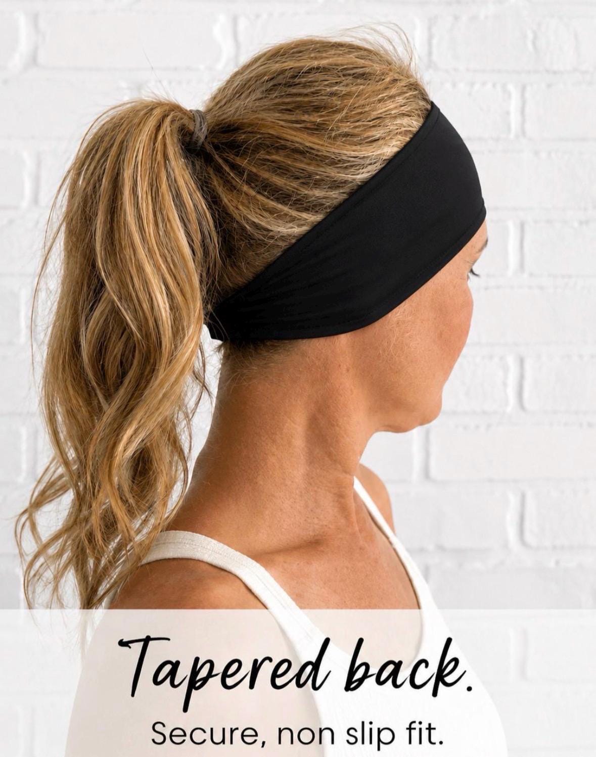 Biker Headband. Motorcycle Moisture Wicking  Headband, Non Slip Helmet Headband, This Bitch Doesn’t fall off bike Headband.