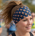Fox moisture wicking, non slip, athletic headband, Running Headband, Fox lover Gift.  Hiking Headband. Nurse Headband. Animal Headband