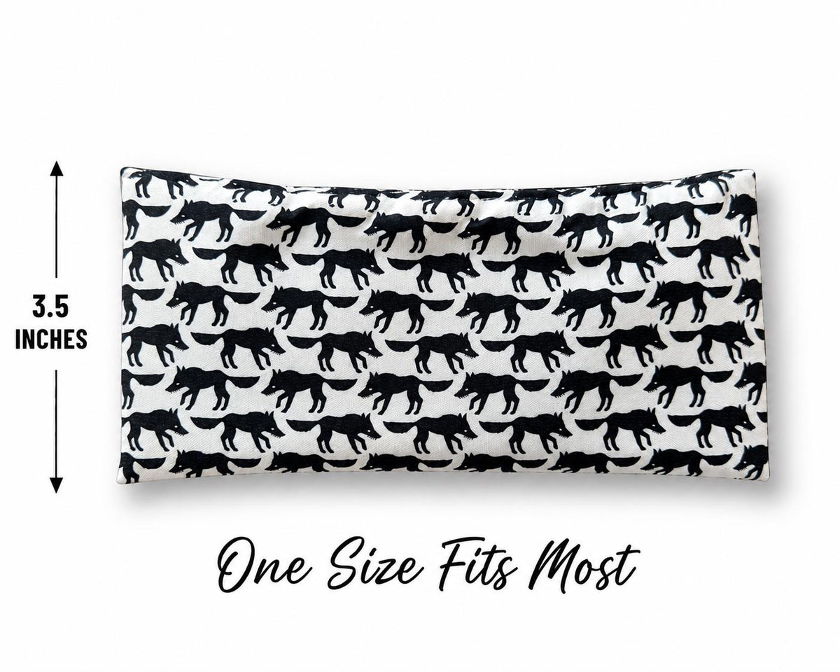 Wolf Print Athletic Headband. Wide Coverage Running Headband. Fitness Hair Band. Hiking Accessory