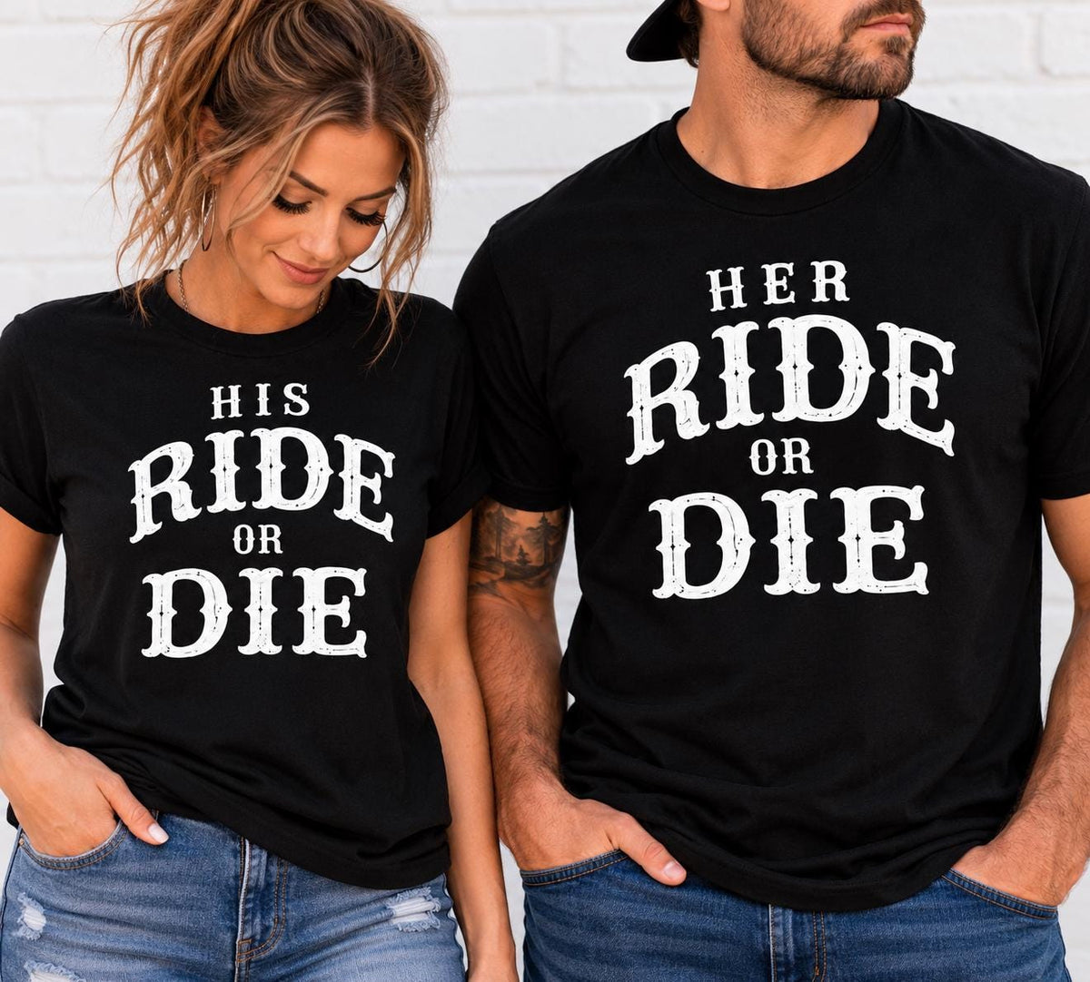 Motorcycle Shirt. Ride or Die Tee, Motorcycle Wife Gift, Biker Shirt for Her. Biker Gift For Her. Motorcycle Rider Tshirt. Motorcycle Couple
