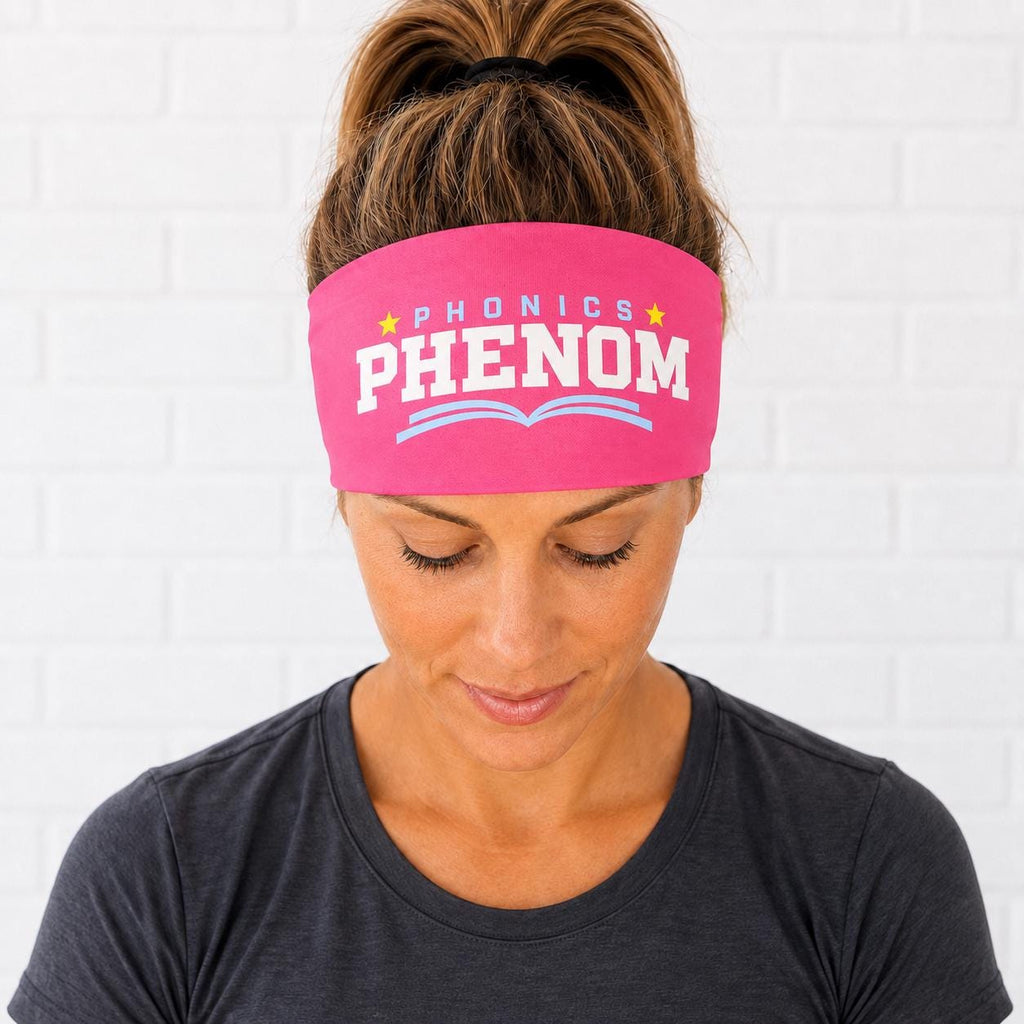 Phonics Teacher Headband. Reading Teacher Gift. Kindergarten Teacher Headband. Literacy Specialist Gift. Cut Teacher Headbands.
