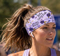 Funny Running Moisture Wicking Headband. non slip Athletic Headband. Yoga Headband. Swearing Headband. Nurse Headband. Floral  Headband