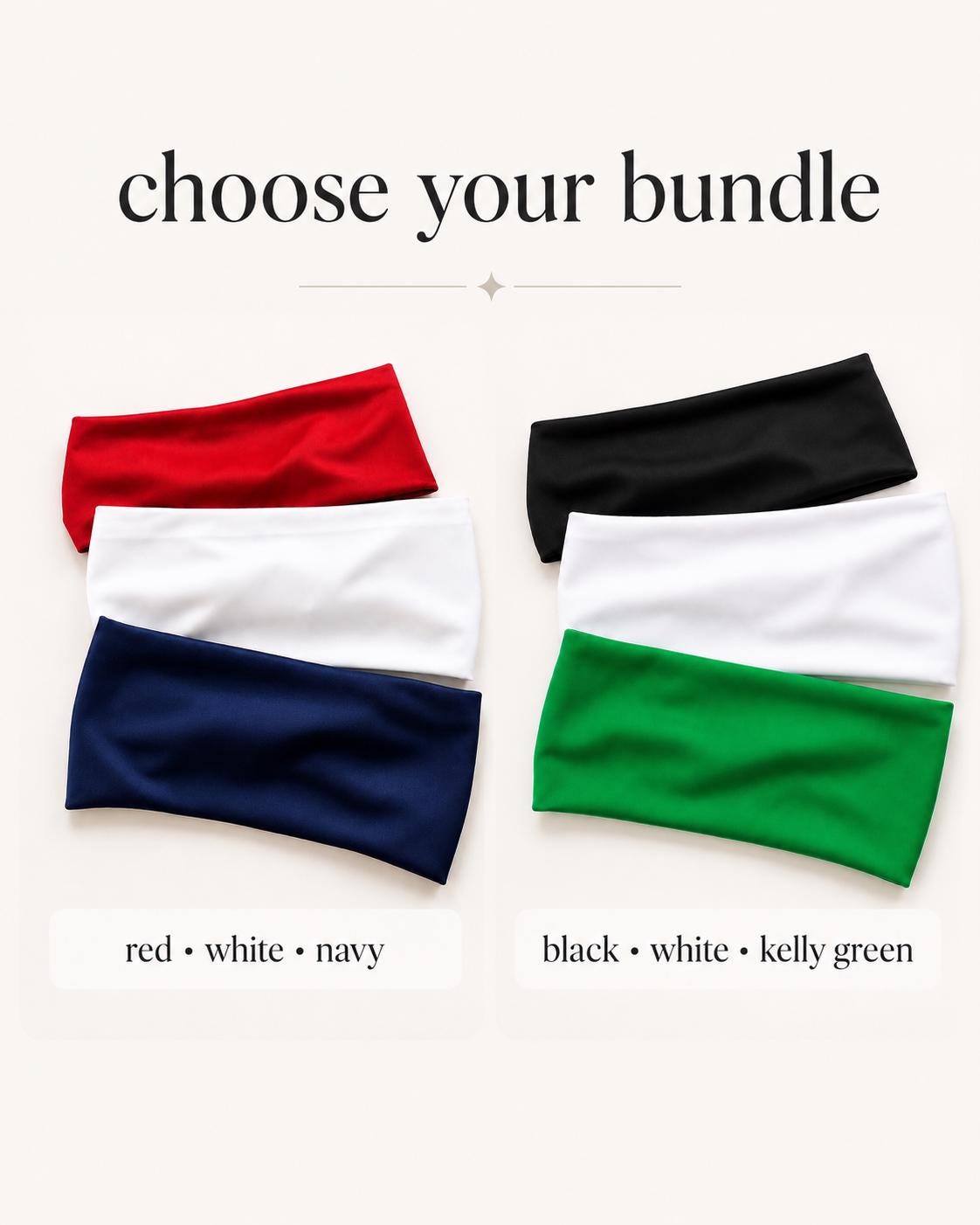 Solid Headband Bundle for Running. Moisture  wicking, non slip, athletic headband.  Gift for Runner. Mens headband. Unisex Running Headband