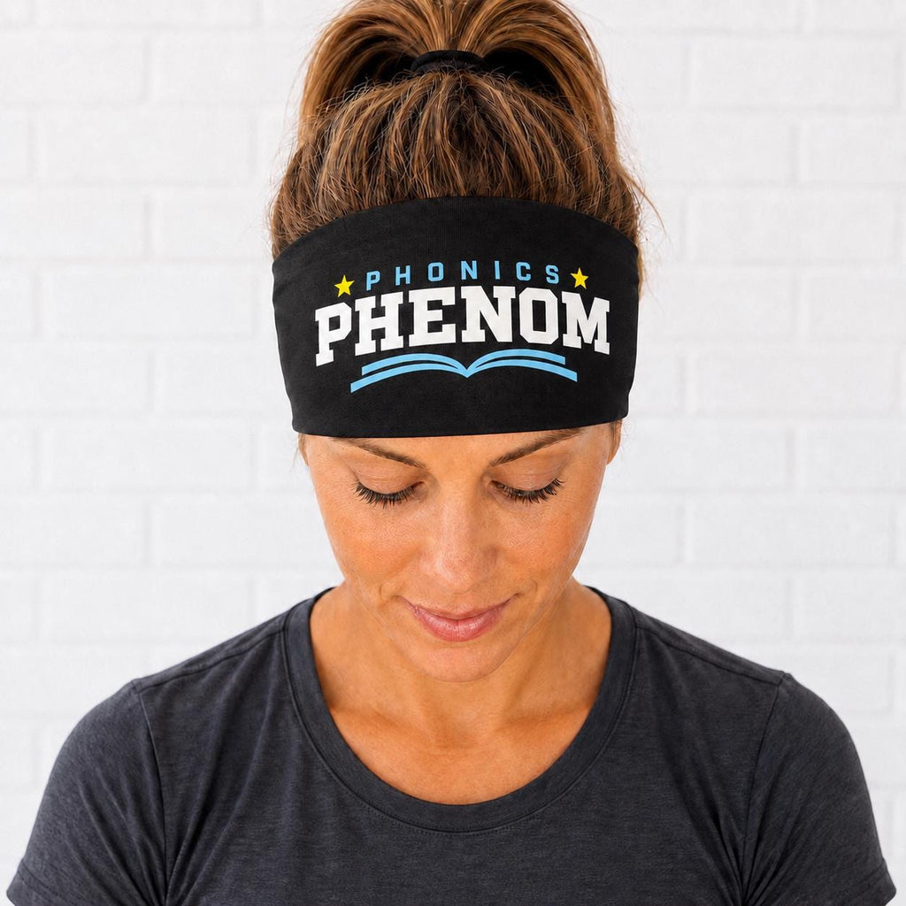 Phonics Teacher Headband. Reading Teacher Gift. Kindergarten Teacher Headband. Literacy Specialist Gift. Cut Teacher Headbands.
