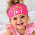 First Birthday Headband. Birthday Girl Headband. Toddler Girl Birthday Headband. I’m 2 Headband.  Pink Tiara Birthday Headbabd for Kids.