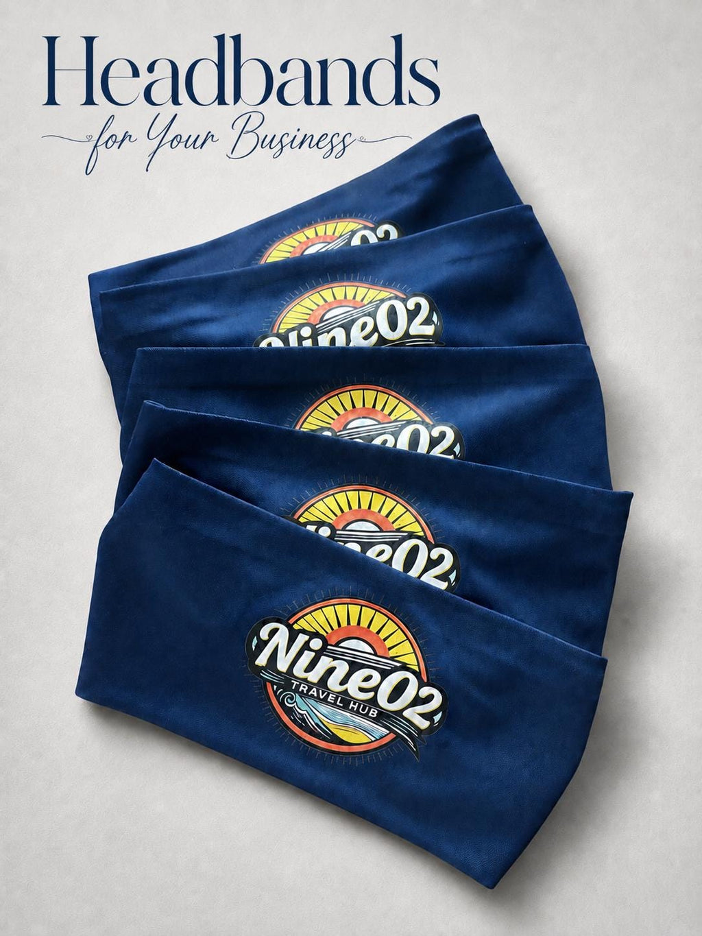 Personalized Moisture Wicking Headband.  Non Slip athletic headband. Running Headband. Custom Image Headband for sports. Customized Headband