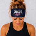 Crossfit Moisture Wicking Headband.  Non Slip athletic headband. Workout Headband. Gift For CrossFit Friend.  CrossFit Coach Headband.
