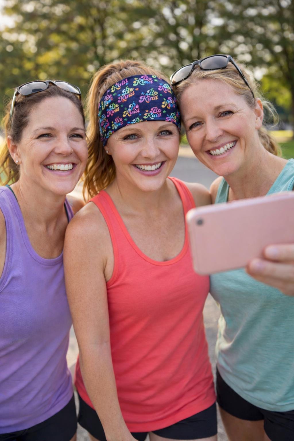 Be Kind Workout Headband, Motivational Running Headband, Non Slip Athletic Headband, Moisture Wicking Yoga Hair Band. Headband for Teachers