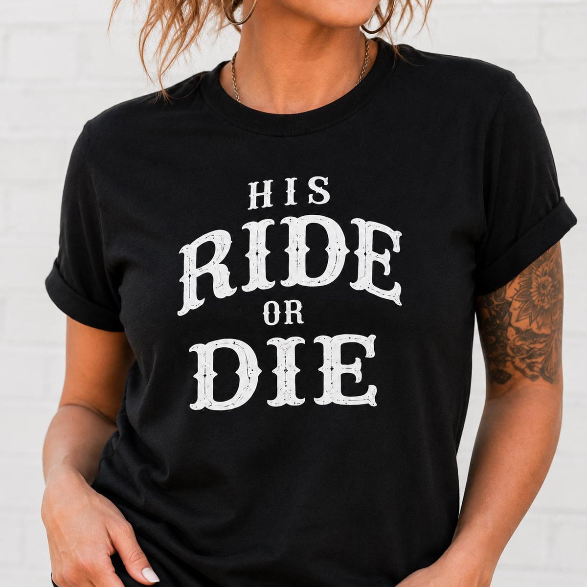Motorcycle Shirt. Ride or Die Tee, Motorcycle Wife Gift, Biker Shirt for Her. Biker Gift For Her. Motorcycle Rider Tshirt. Motorcycle Couple