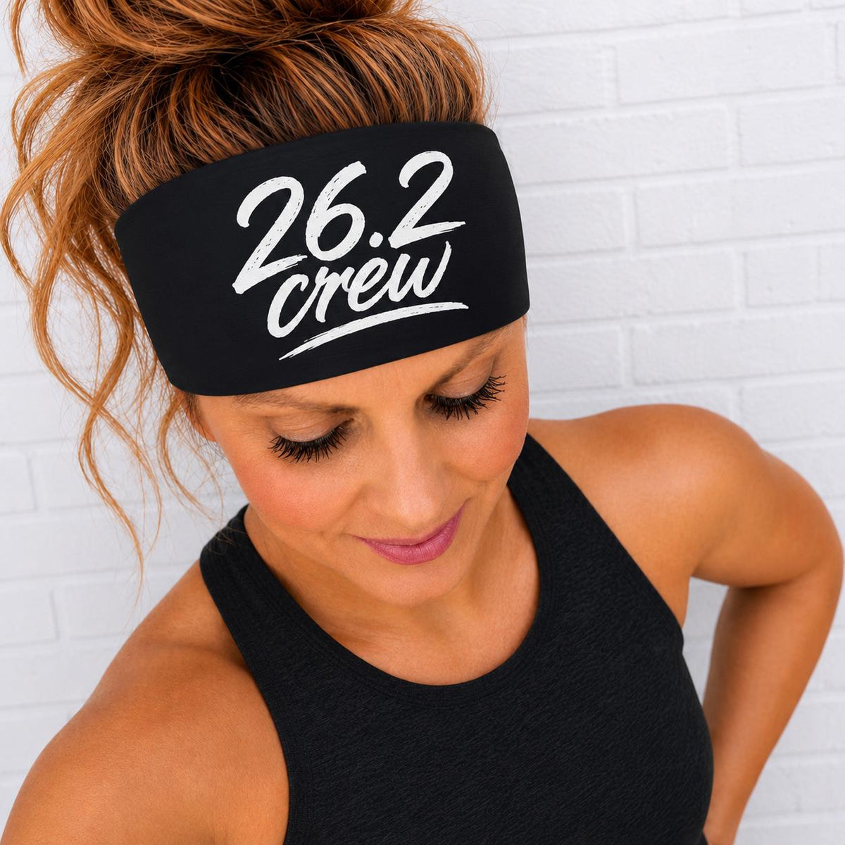 26.2 Headband. Marathon Crew Headband. Running Headband for Women. Race Day Headband. Marathon Gift for Runner. Moisture Wicking Sports Head