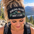 Hiking Headband. Hiking Hair Headband. Retro Outdoor Hiking Headband. Gift For Hiker. Moisture Wicking Athletic Headband.