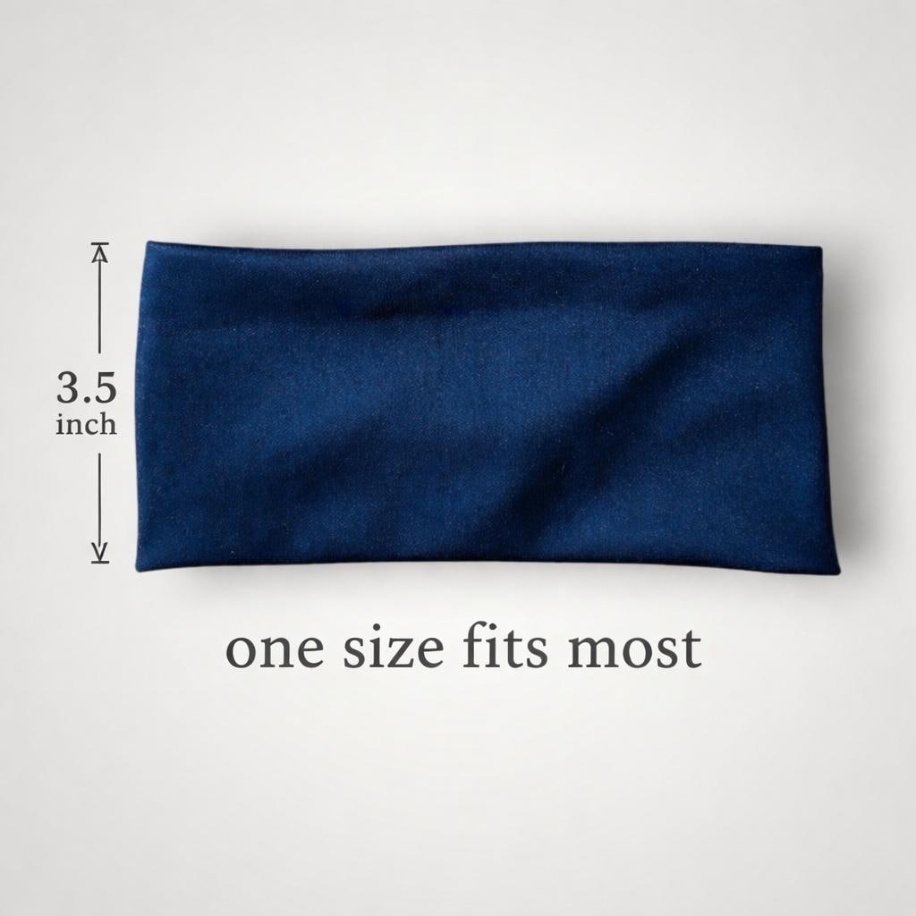 Solid Black moisture wicking, non slip, athletic headband. Unisex Black Headband for Running and Workouts. Gift for Runner. Mens headband