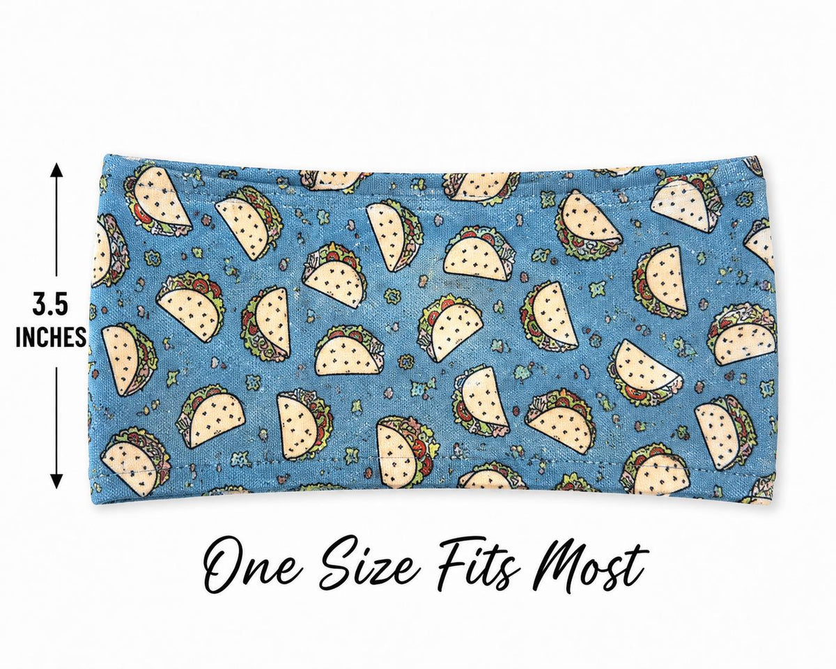 Taco Running Headband. Moisture-Wicking Workout Headband. Restaurant headband. Headband for cooks. Gym headband. Funny food headband