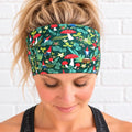 Gnome Moisture Wicking Headband. non slip Athletic Mushroom Headband. Hiking Headband. Gardening Headband. Nurse Headband. Florist Headband