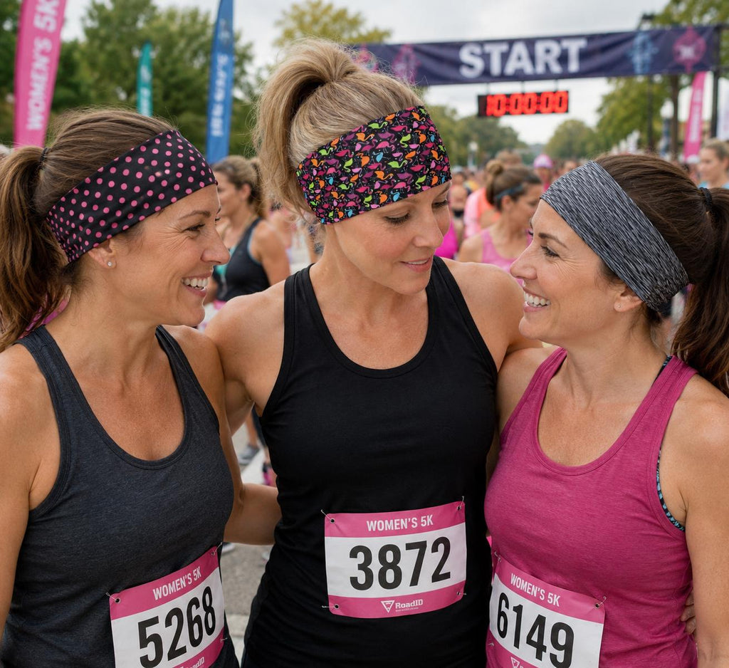 Flamingo Headband. Moisture-Wicking Workout Headband. Tropical Athletic Headband. Summer Running Headband. Zoo Headband.
