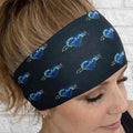Organ Donation Moisture Wicking Headband. Non Slip athletic headband. Running Headband. Runner Gift.