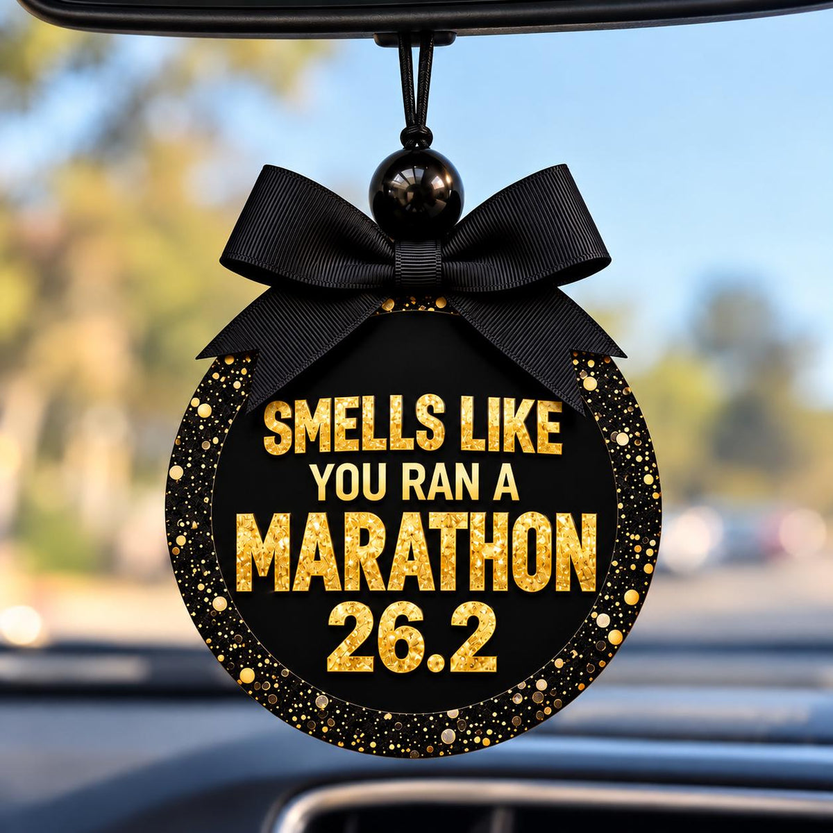 26.2 Car Freshie. Funny Runner Gift.  Marathon Air Freshener. Race Day Gift. Running Car Freshener. Running Car Freshie