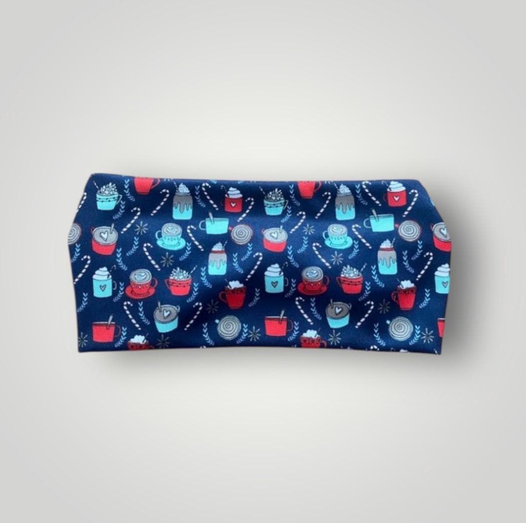 Hot Chocolate Winter moisture wicking, non slip, athletic headband