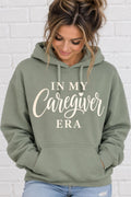 Caregiver Sweatshirt, Caregiver Hoodie, Healthcare Worker Gift, CNA Nurse Caregiver Gift, Gray Unisex Hoodie, Caregiver Appreciation Gift