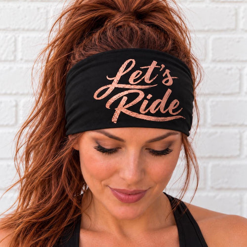 Biker Headband. Motorcycle Moisture Wicking  Headband, Non Slip Helmet Headband, Headband Gift for Bikers. Let’s Ride Headband for bikers.