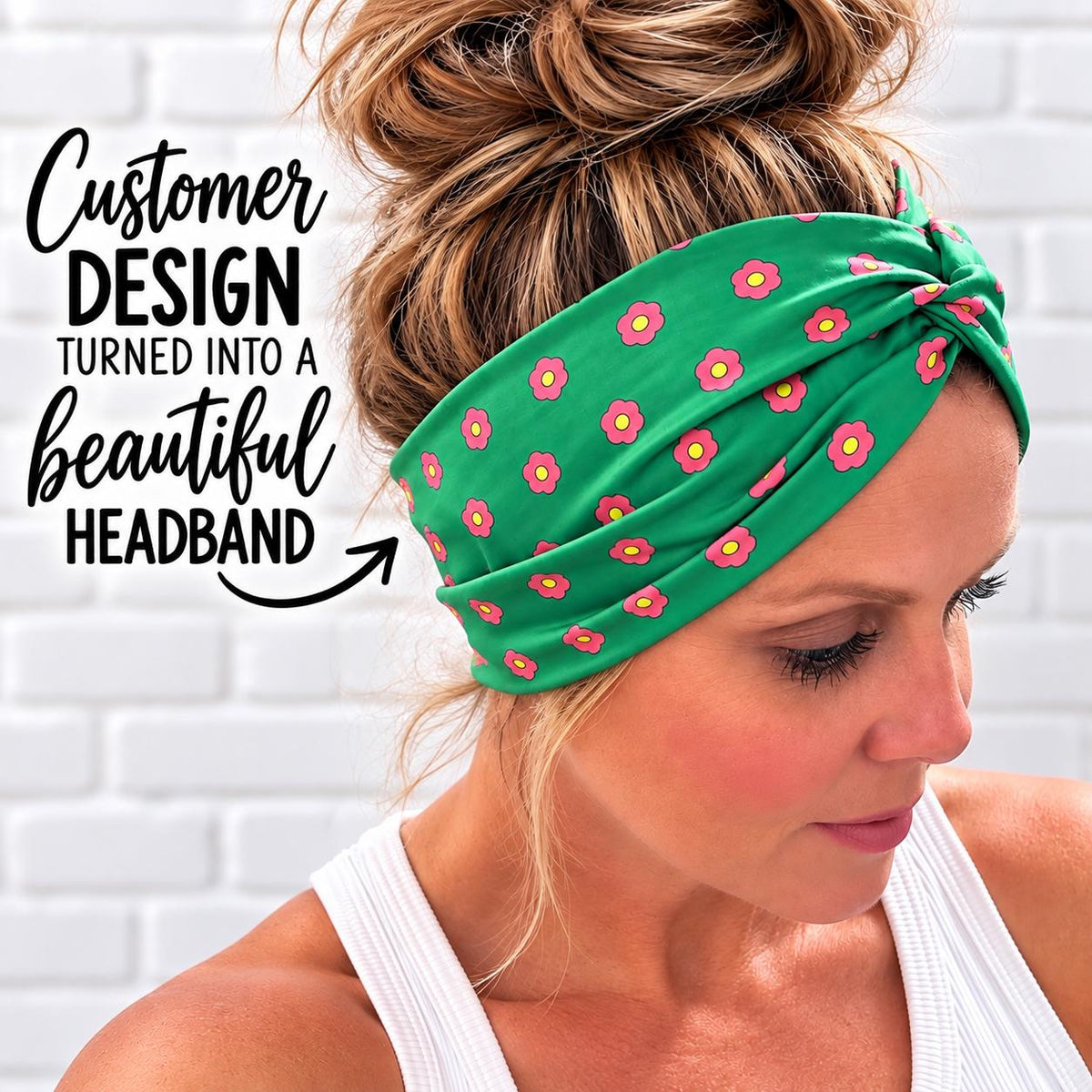 Custom Fabric Headbands.