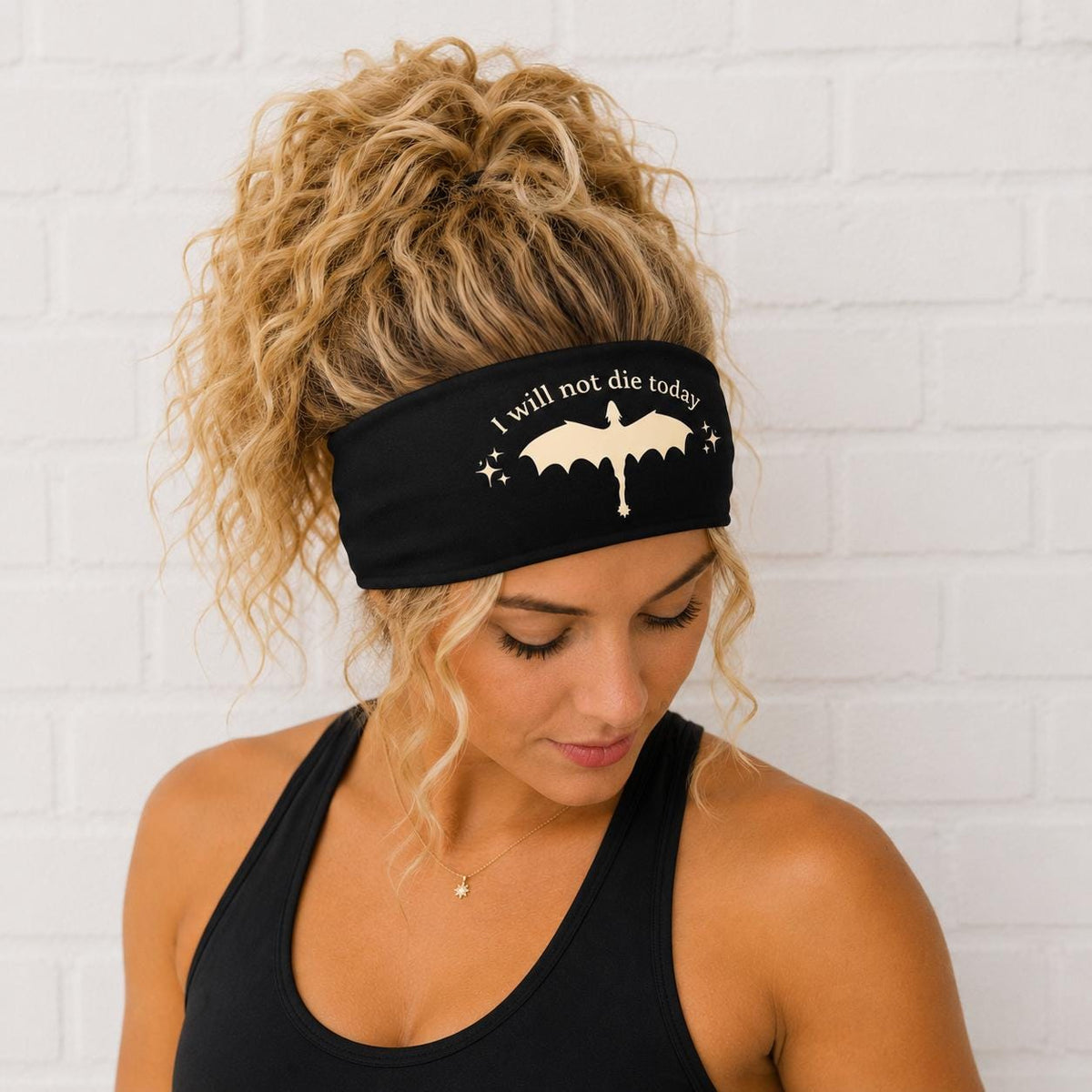 Forth Wing Headband, Book Lover Headband.  Dragon Workout Headband, Non Slip Athletic Headband, Wide Fitness Headband. Wingleader Headband