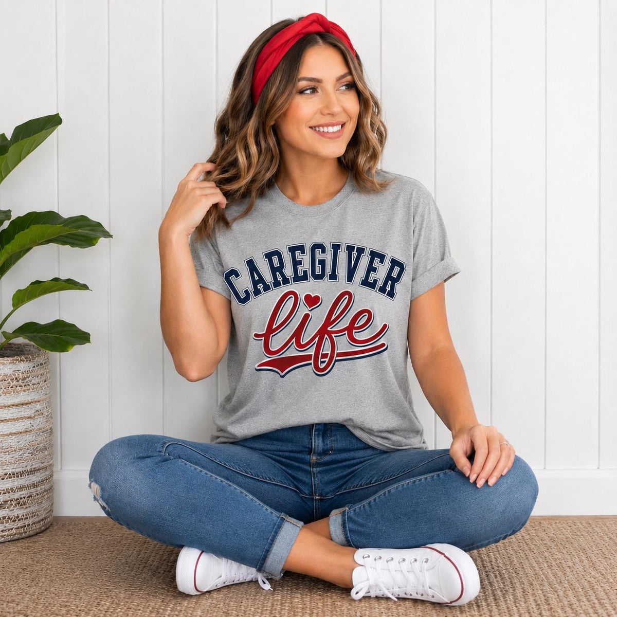 Caregiver Shirt, Caregiver Tee, CNA Gift, Home Health Aide Shirt, Nursing Assistant Shirt, Direct Support Professional Tee. Caregiver Life