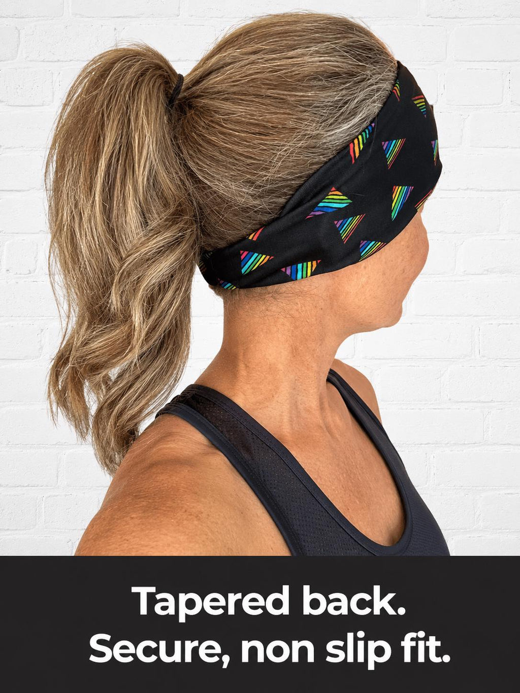 Pride Moisture Wicking Headband. non slip Athletic Headband. Yoga Headband. Pilates Headband. Nurse Headband. Rainbow Headband.