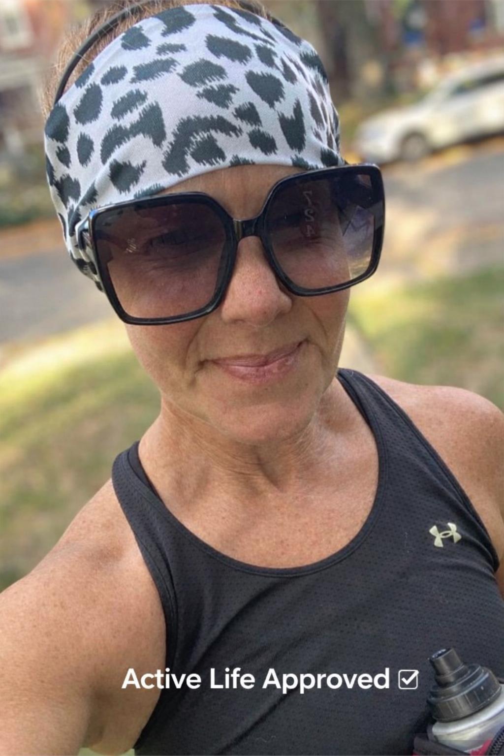 Snow Leopard moisture wicking, non slip,  athletic headband. Wonens workout headband. Yoga headband. Nurse Headband.