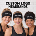 Personalized Moisture Wicking Headband.  Non Slip athletic headband. Running Headband. Custom Image Headband for sports. Bulk order Headband