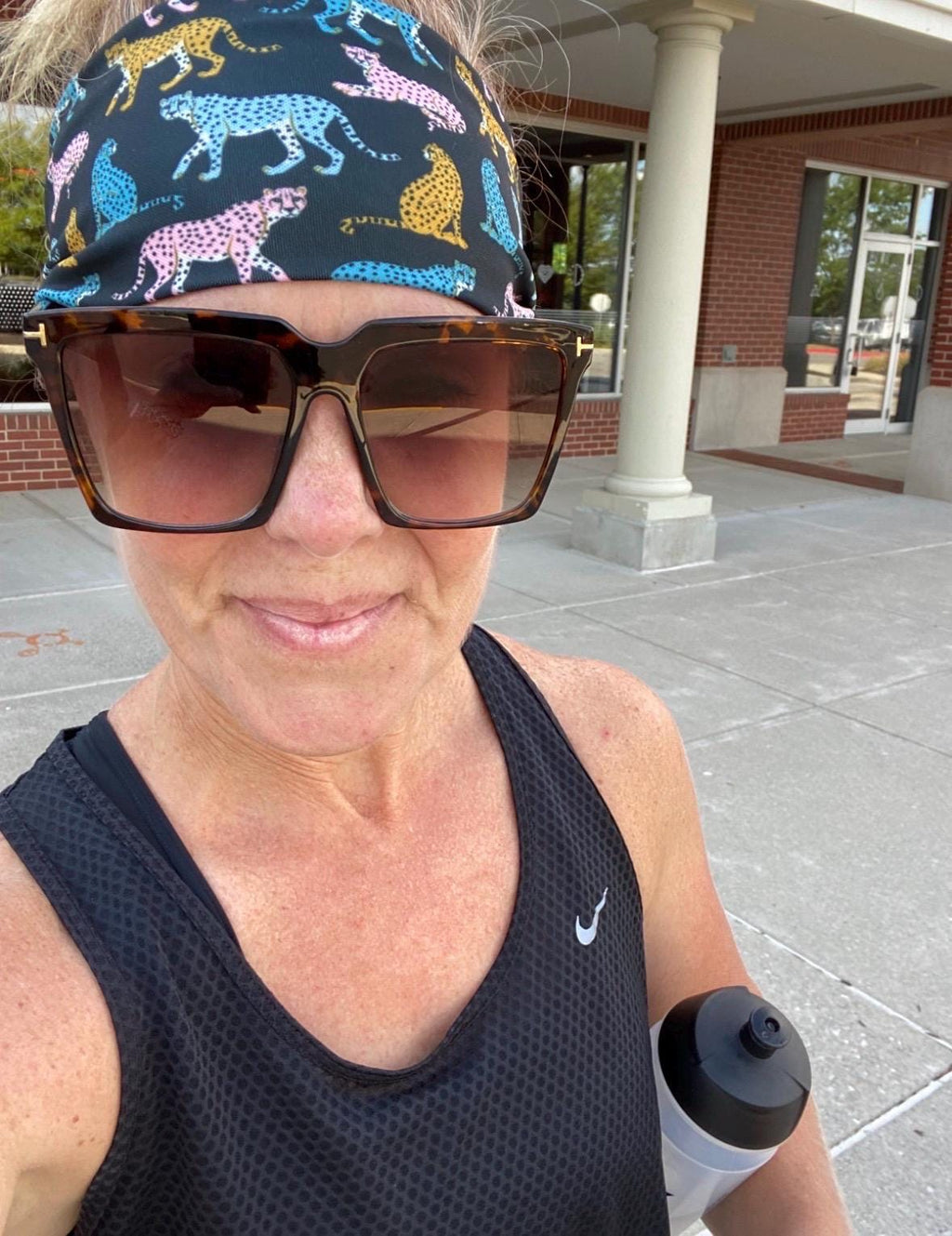 Cheetah moisture wicking, non slip, athletic headband, Running Headband, Yoga Headband. Nurse headband. Leopard headband. Workout headband.