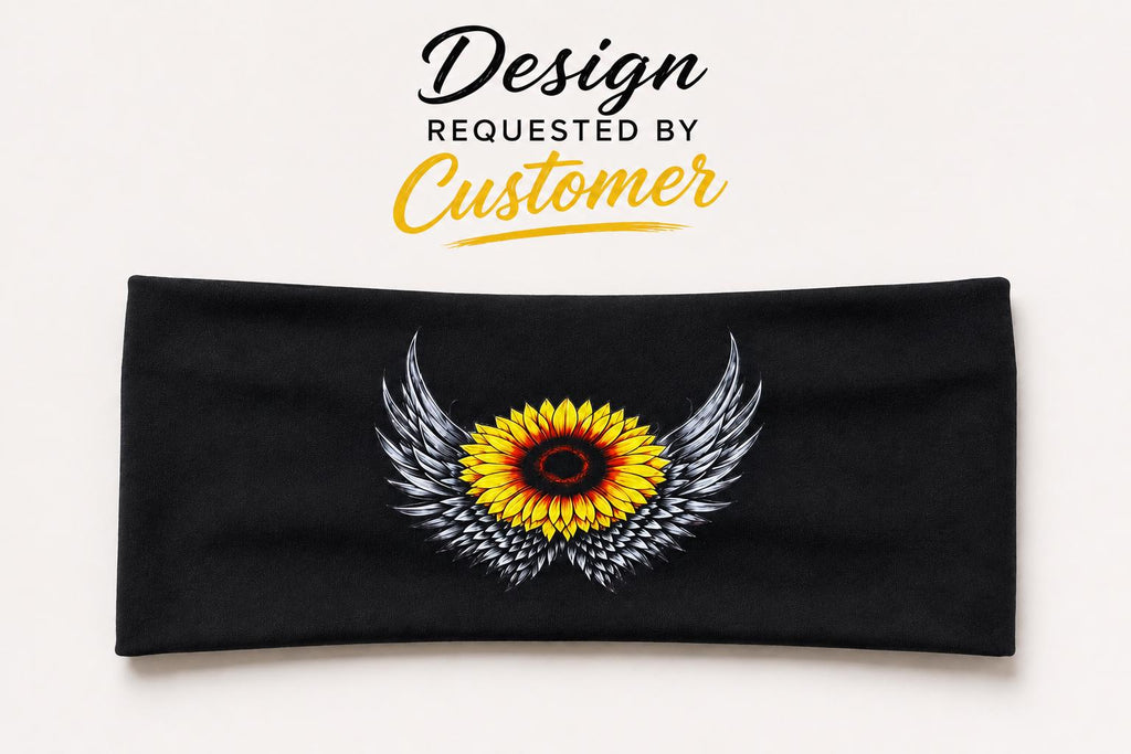 Personalized Moisture Wicking Headband. Non Slip athletic headband. Running Headband. Custom Image Headband for sports. Customized Headband