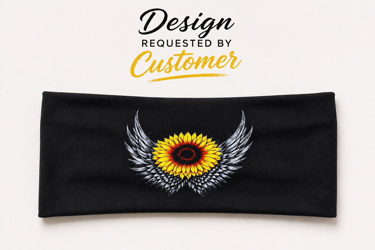 Personalized Moisture Wicking Headband. Non Slip athletic headband. Running Headband. Custom Image Headband for sports. Customized Headband